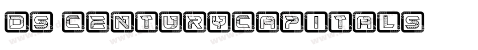 DS CenturyCapitals字体转换